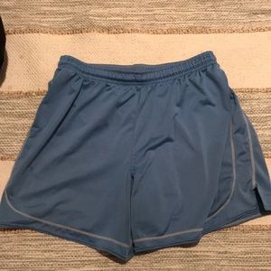 Nike carolina blue running shorts
